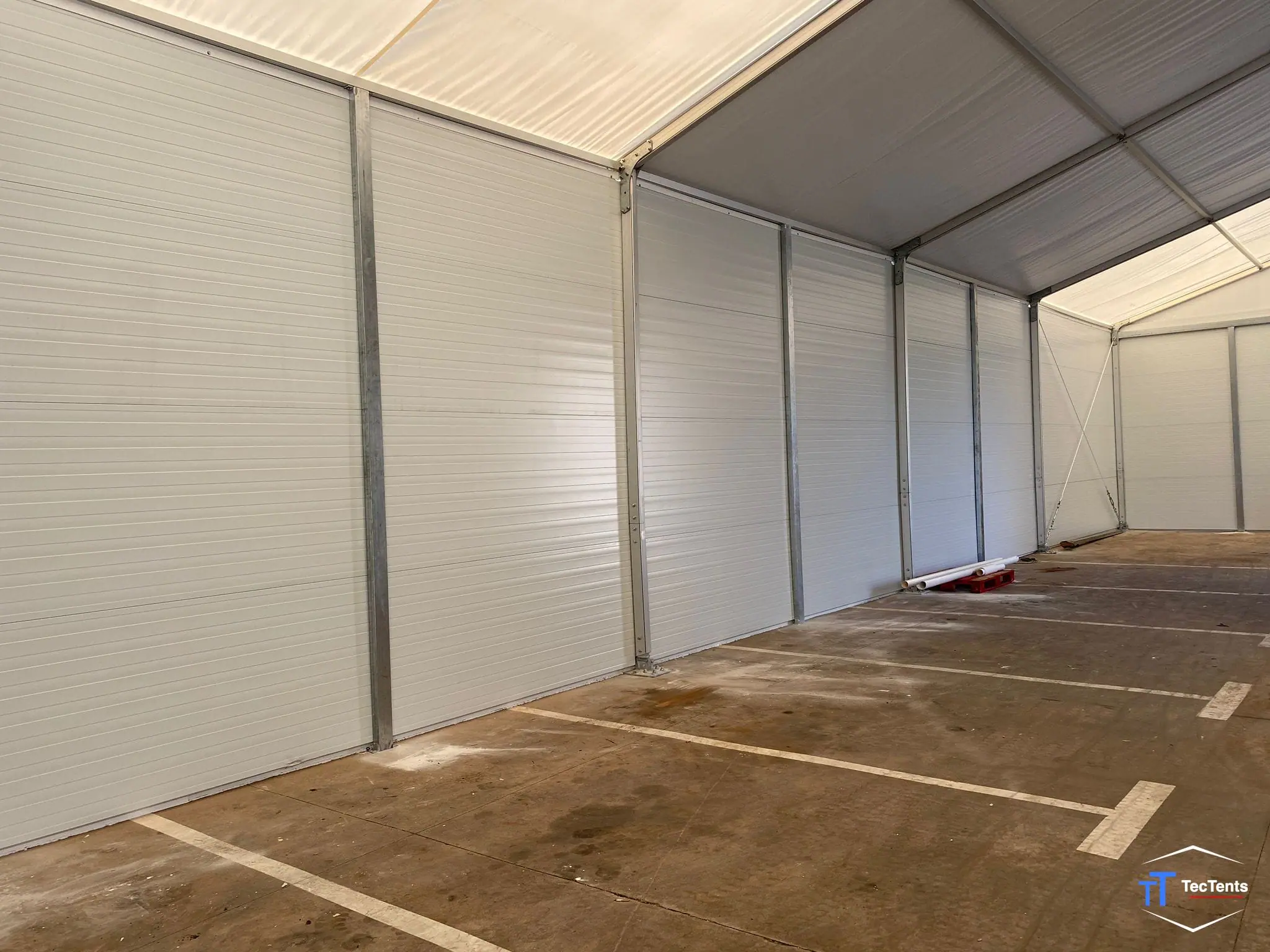 Carpa industrial - Málaga 8x25x4m TecTents