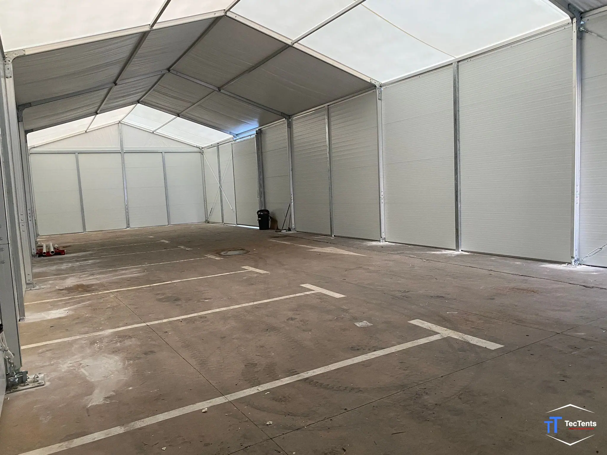 Carpa industrial - Málaga 8x25x4m TecTents