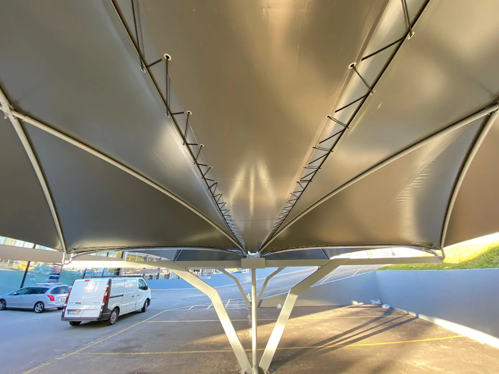 Carpas para Aparcamientos en Alicante | Tec Tents