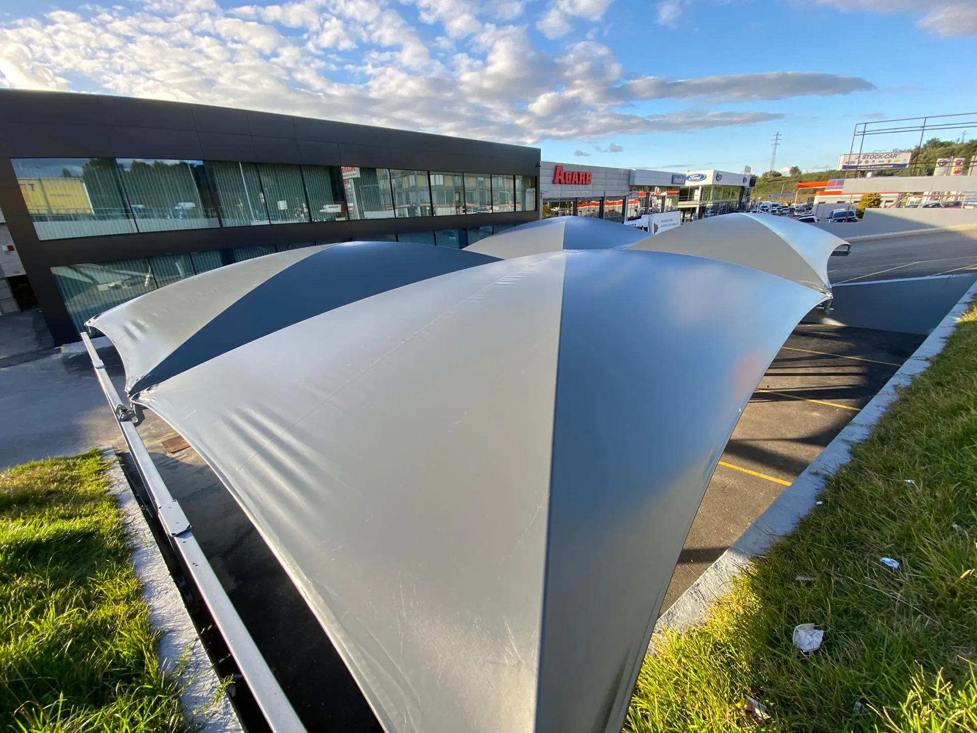 Carpas para Aparcamientos en Alicante | Tec Tents