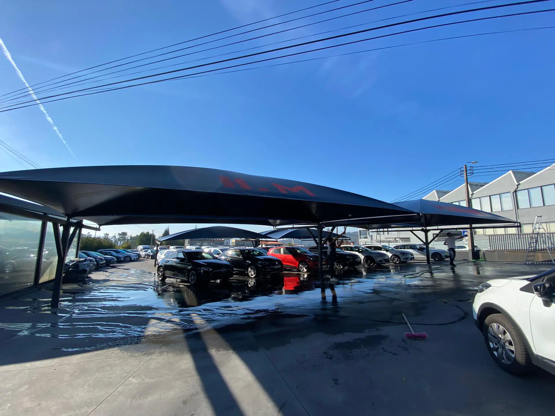 Carpas para Aparcamientos en Alicante | Tec Tents