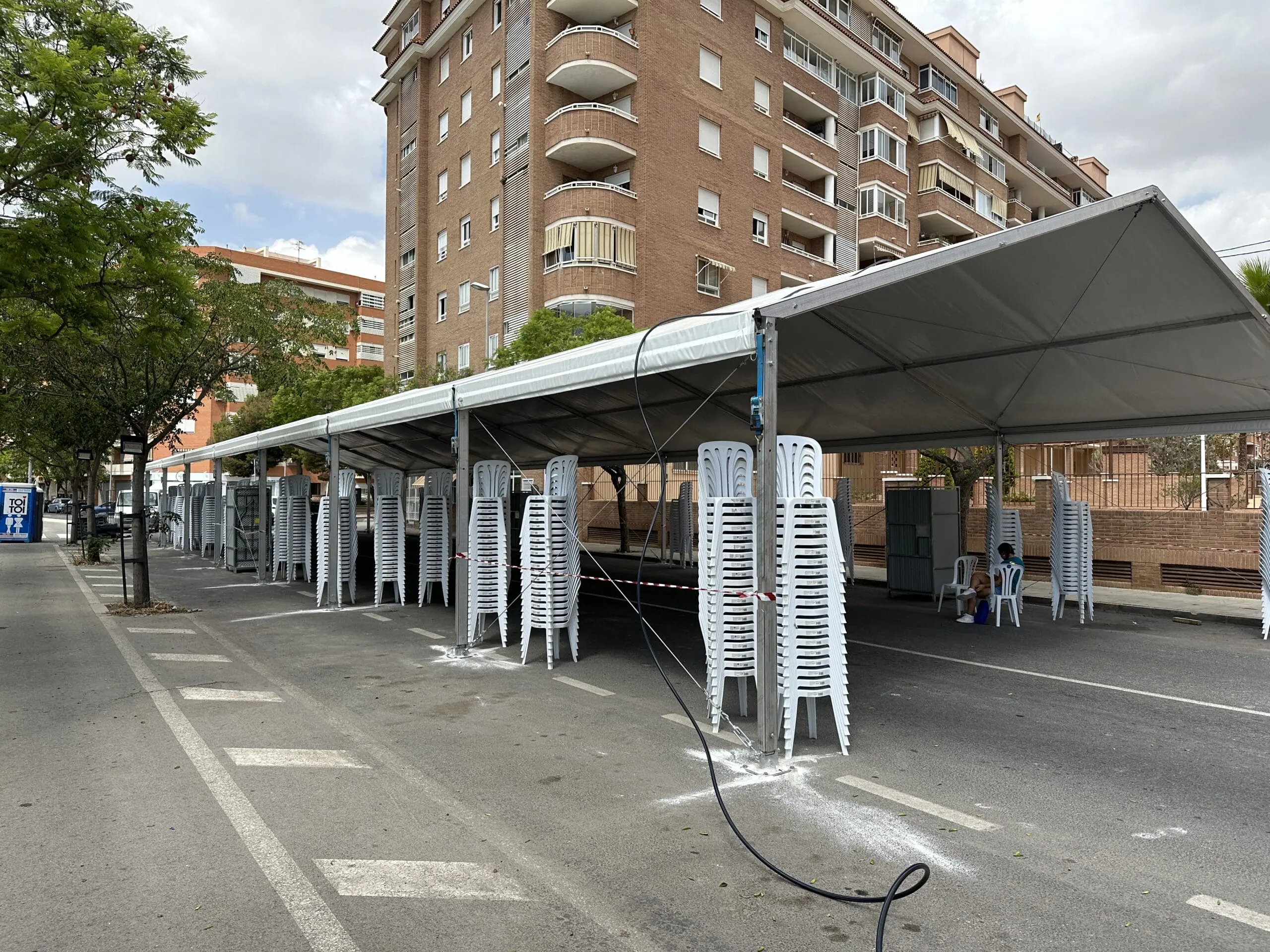 Carpa 10x40m - Tec Tents