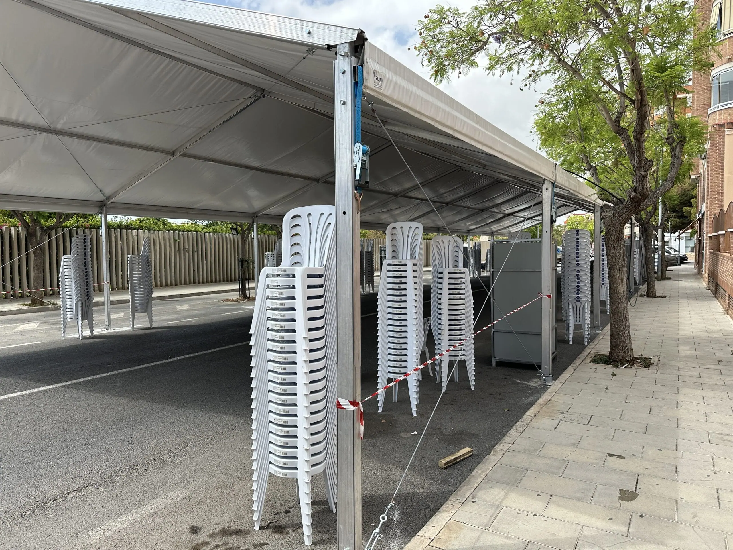 Carpa 10x40m - Tec Tents
