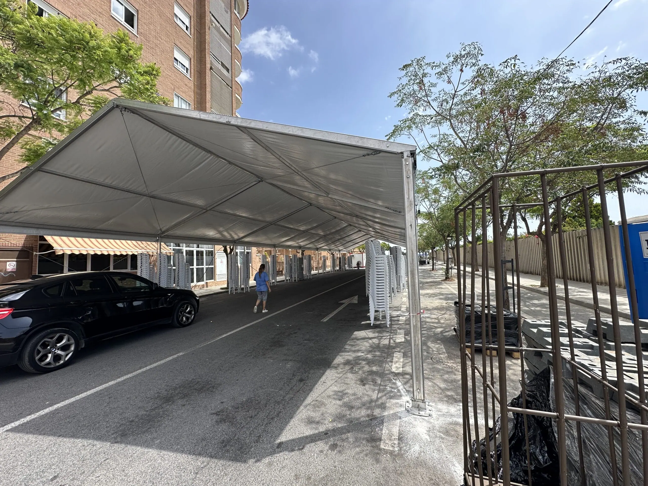 Carpa 10x40m - Tec Tents