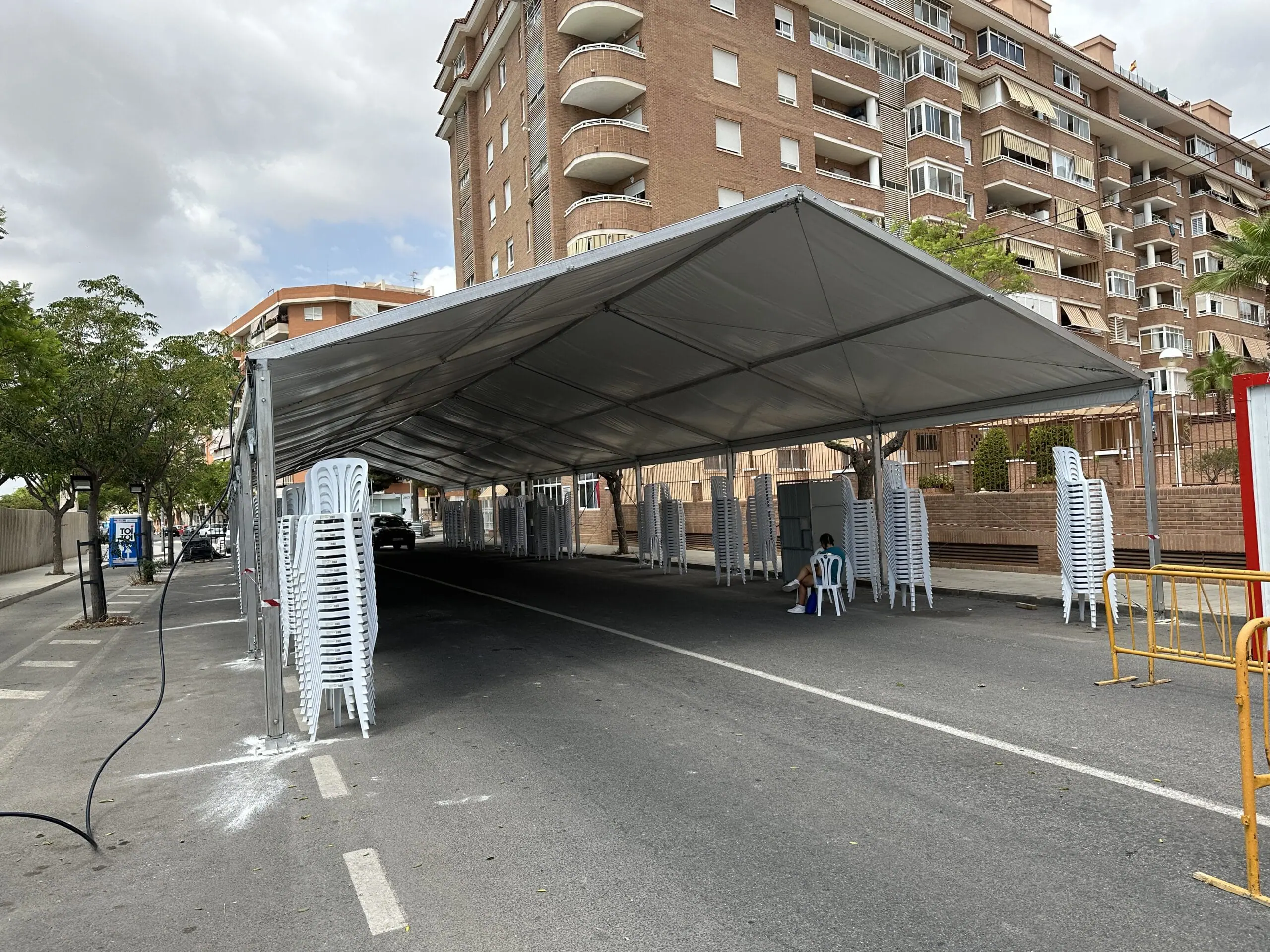 Carpa 10x40m - Tec Tents