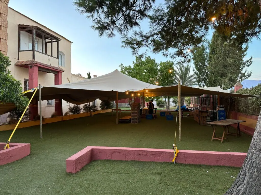 Carpas tensadas Beduinas
