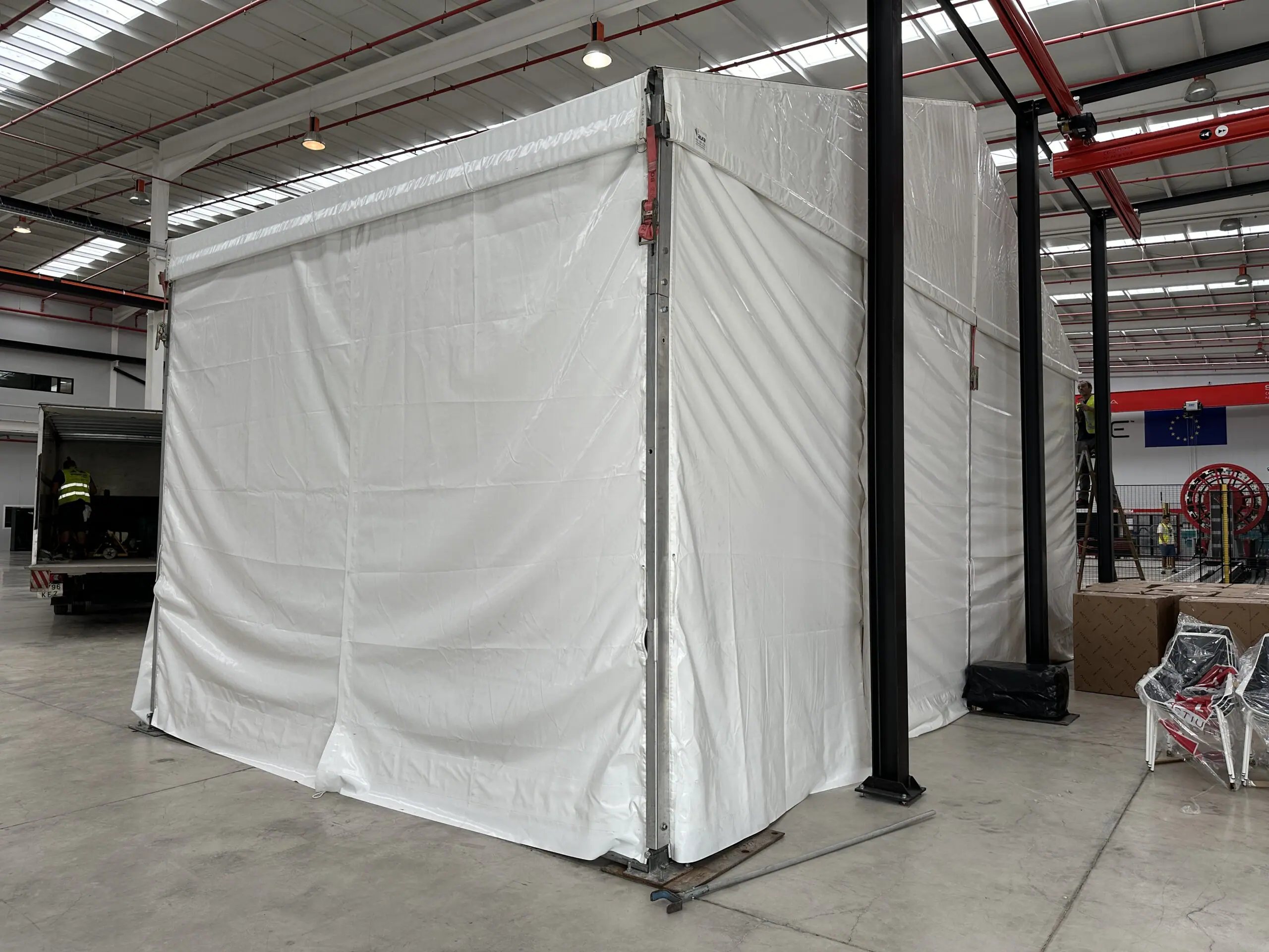 Carpa a 2 aguas 10x5m con pata de 4m- Tec Tents (9)