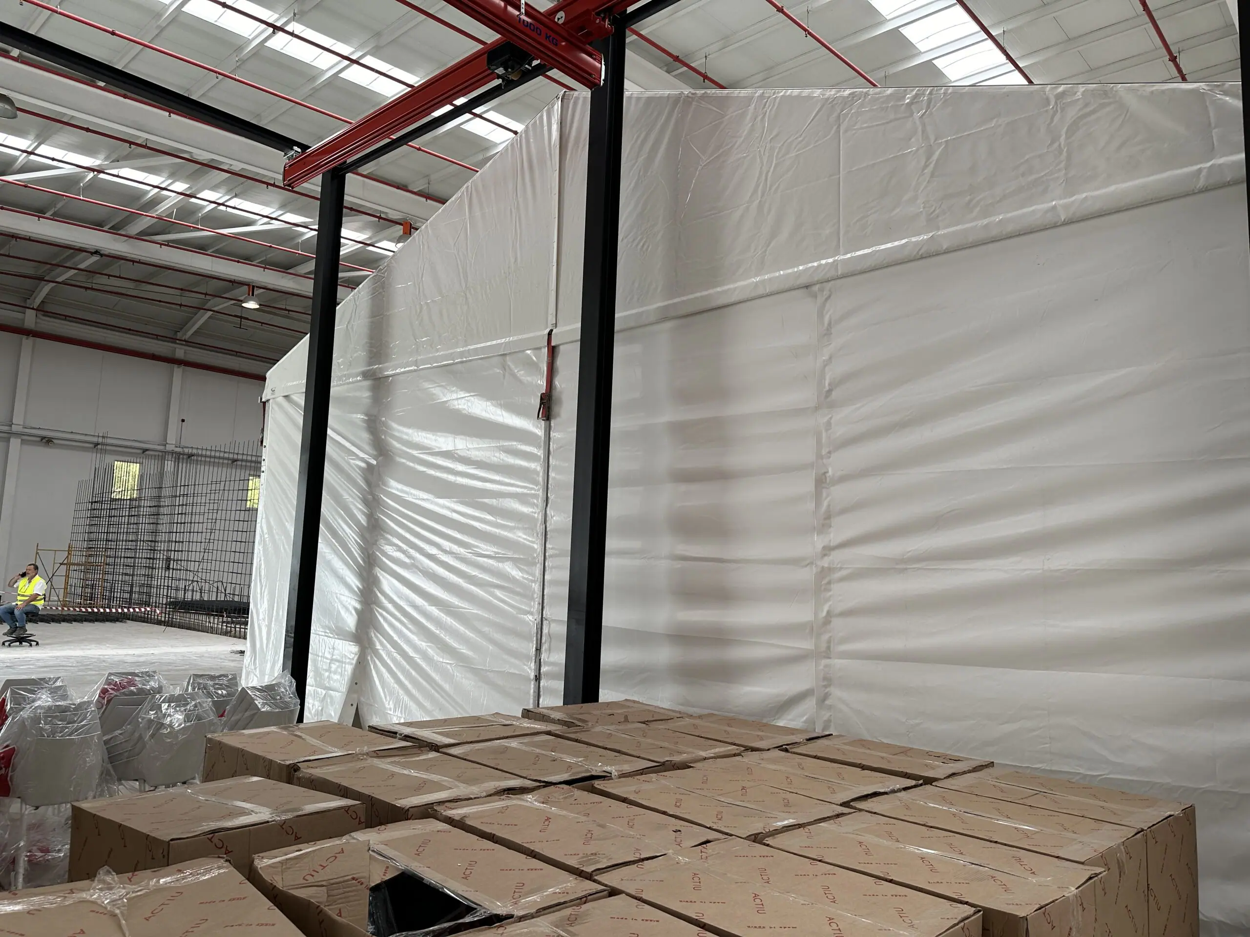 Carpa a 2 aguas 10x5m con pata de 4m- Tec Tents (69)