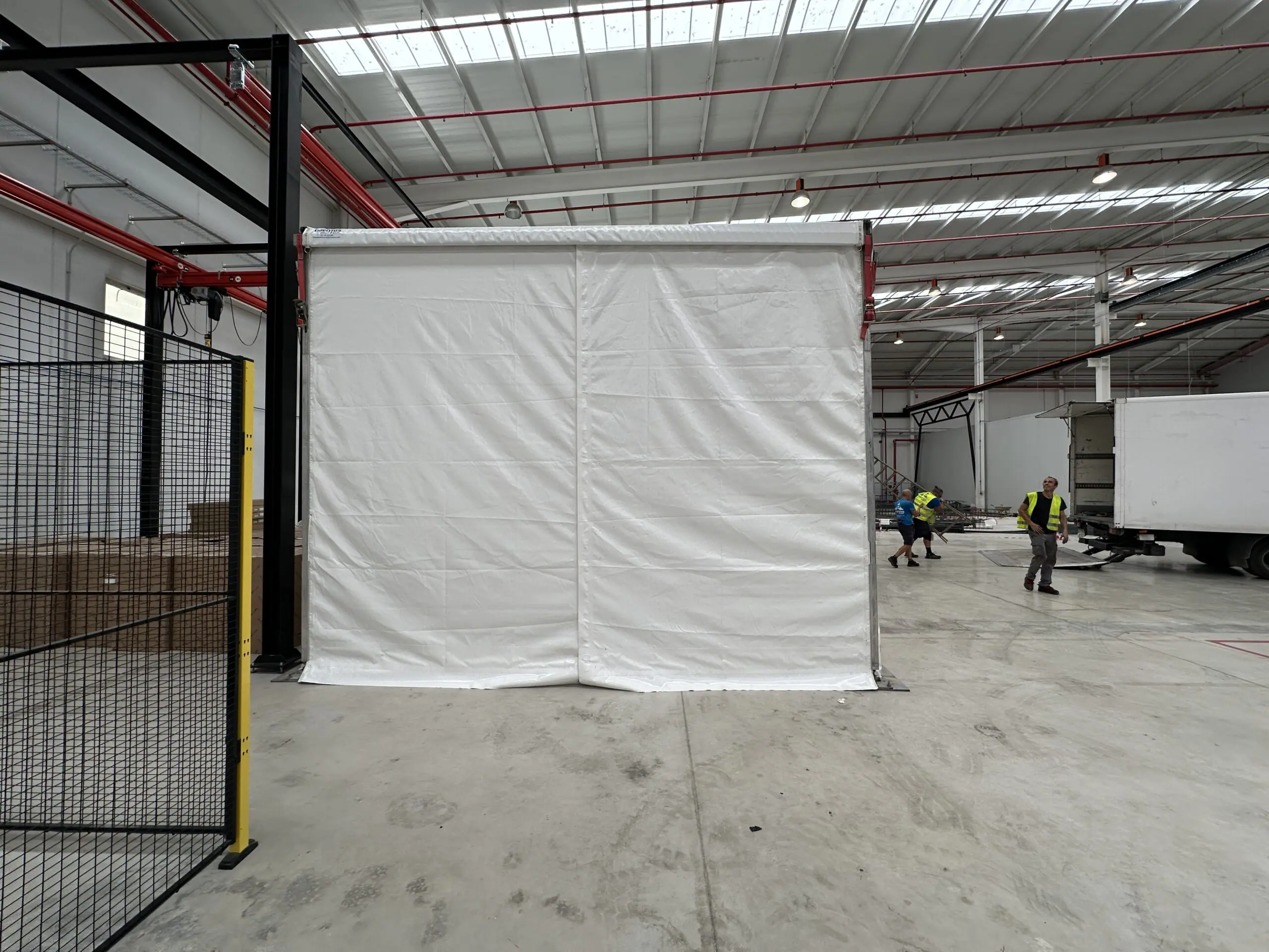Carpa a 2 aguas 10x5m con pata de 4m- Tec Tents (1)