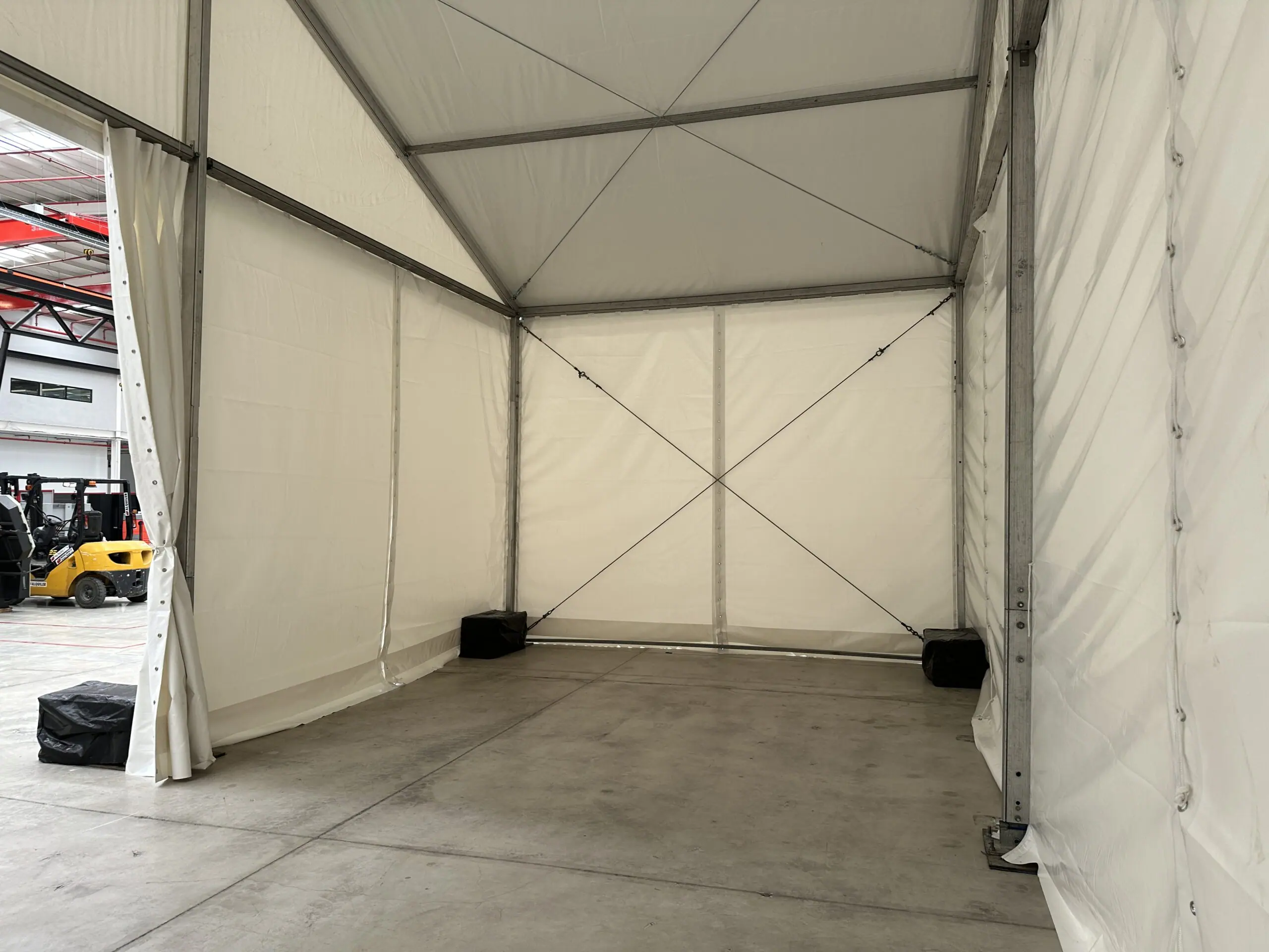 Carpa a 2 aguas 10x5m con pata de 4m- Tec Tents (1)