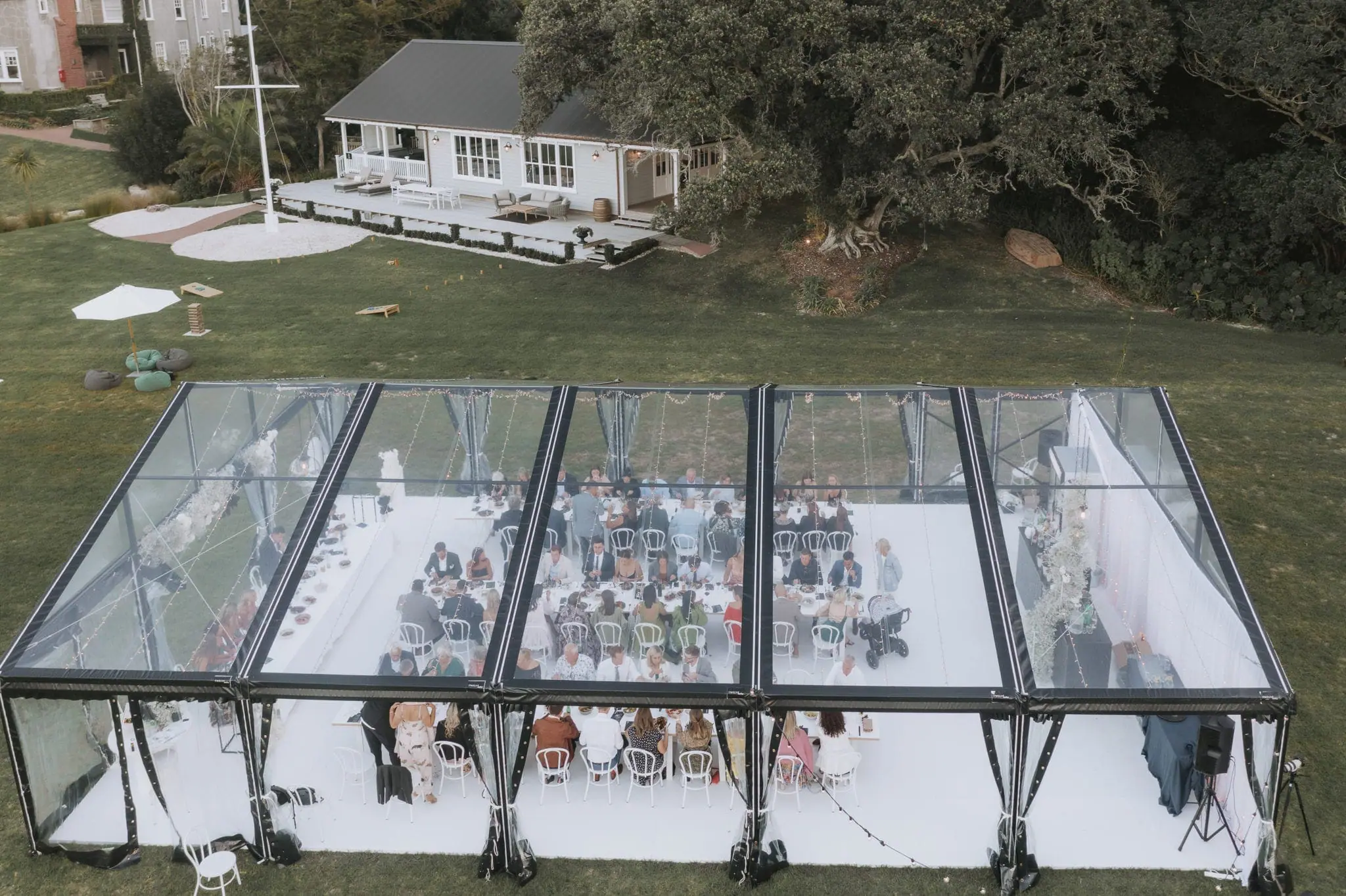 Carpas con Perfil Negro | Carpas Invernadero | Tec Tents