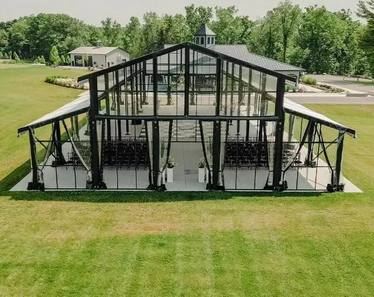 Carpas con Perfil Negro | Carpas Invernadero | Tec Tents