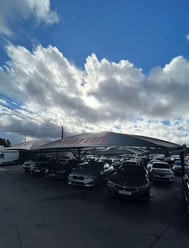 Carpas para Aparcamientos en Alicante | tec tents