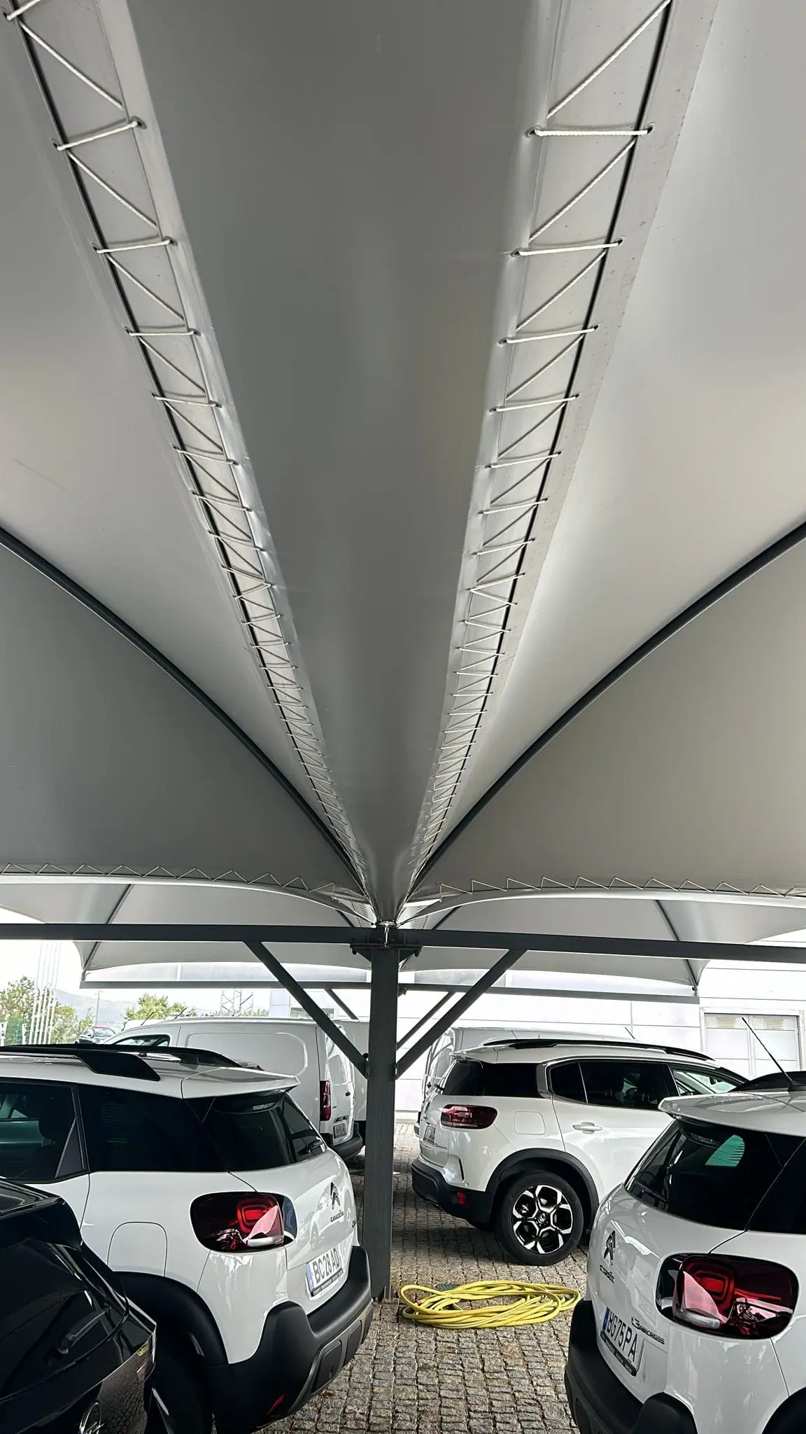 Carpas para Aparcamientos en Alicante | Tec Tents