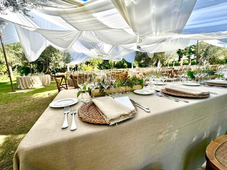 Telas de sombreado en evento grabado por Tec Tents