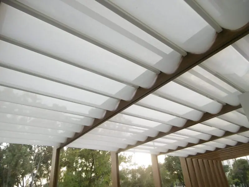 pergola lona tensada -tec tents sl con madera (3)